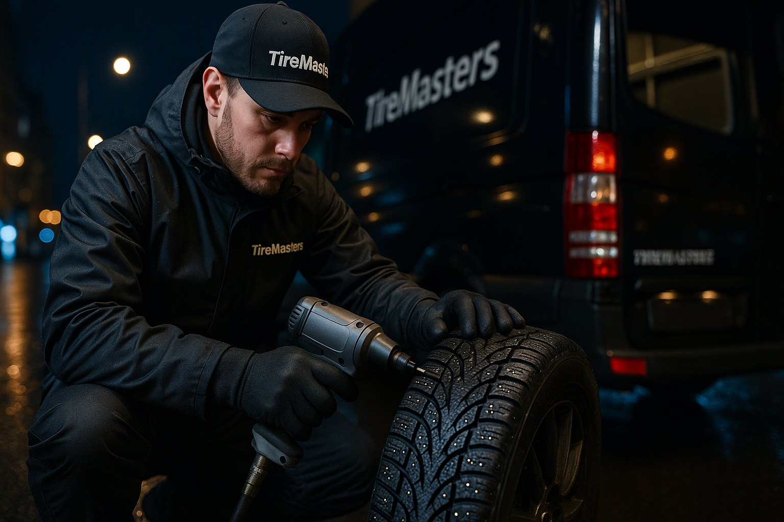 Дошиповка зимней шины